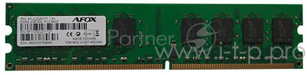 Модуль памяти DDR II DIMM 2Gb PC6400, 800Mhz, AFOX (retail)
