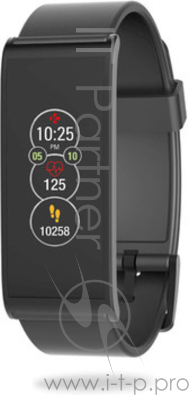 Фитнес-трекер MyKronoz ZeFit4HR цвет черный/черный
