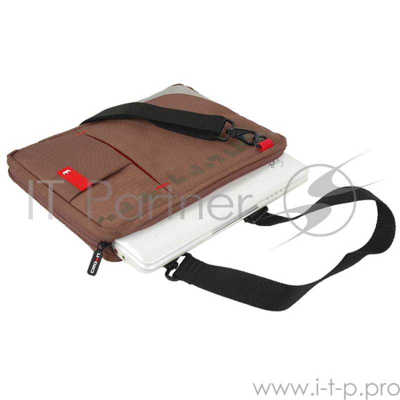 Сумка для ноутбука CROWN CMSBG-4410BN Сумка для ноутбука (Genuine Series) brown 10,2
