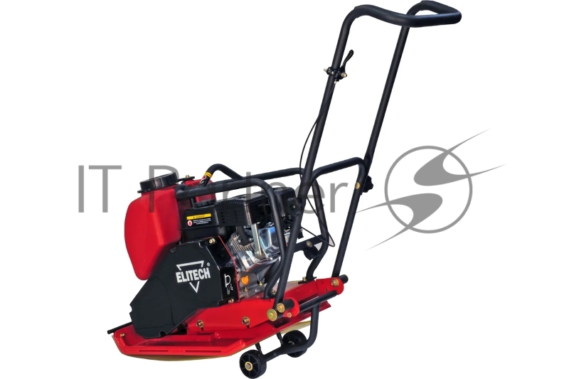 Виброплита ELITECH ПВТ 120БВЛ 6.5лс 632х500мм 16кН 40см 12м/мин 305м2/ч 120кг вода коврик колеса