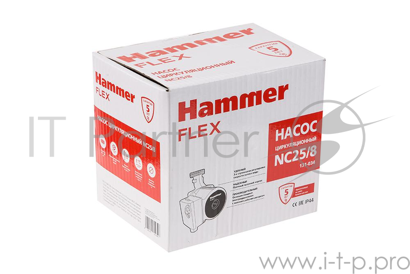 Насос циркуляционный Hammer Flex NC25/8 1