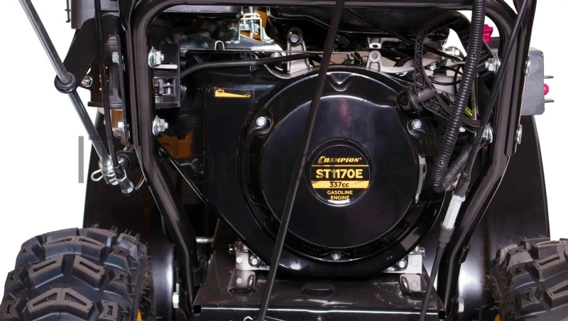 Снегоуборщик CHAMPION ST 1170E бензиновый 11лс 337см3 шир.захв.70см выс.захв.55см ск.6+2 122кг
