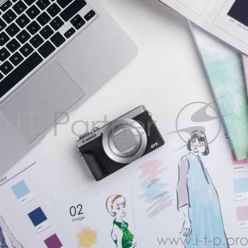 Фотоаппарат цифровой Canon POWERSHOT G7 X MARK III Silver
