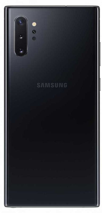 Смартфон Samsung SM-N975F Galaxy Note 10+ 256Gb 12Gb черный моноблок 3G 4G 2Sim 6.8 1440x3040 Android 9.0 16Mpix 802.11 a/b/g/n/ac/ax NFC GPS GSM900/