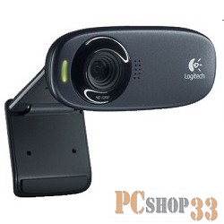 Цифровая камера 960-000638/960-001065 Logitech HD Webcam C310, USB 2.0, 1280*720, 5Mpix foto, Mic, Black
