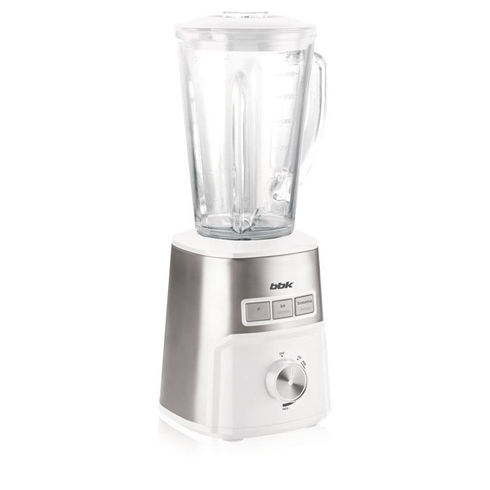 Блендер BBK KBS1025 нержавеющая сталь/белый