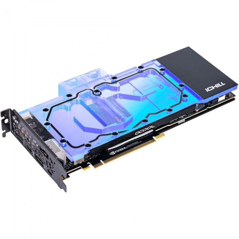 Видеокарты INNO3D RTX 2080 Ti iCHILL FROSTBIT 11GB (1695Mhz / 14.0Gbps) / 11GB GDDR6 / 352-bit / DP+DP+DP+HDMI+USB-C / (C208TB-11D6X-1150FROS) RTL (