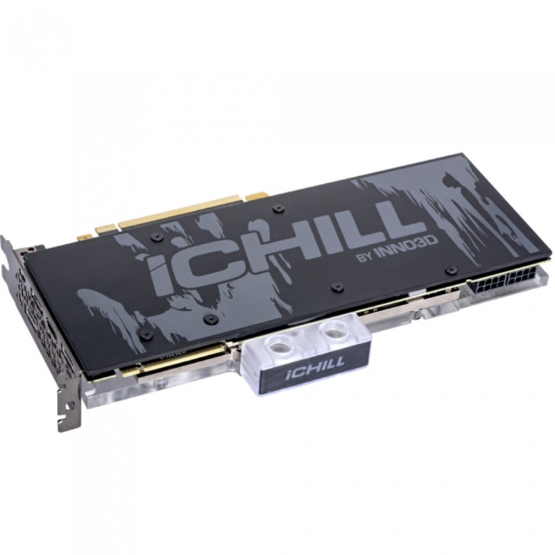 Видеокарты INNO3D RTX 2080 Ti iCHILL FROSTBIT 11GB (1695Mhz / 14.0Gbps) / 11GB GDDR6 / 352-bit / DP+DP+DP+HDMI+USB-C / (C208TB-11D6X-1150FROS) RTL (