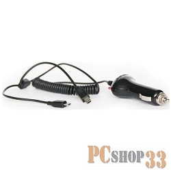 Аксессуар KS-is Caus KS-039 {Зар ус-во (с кабелями) miniUSB/micro для цифр техн 2000мА от прикур авто 12/24В}