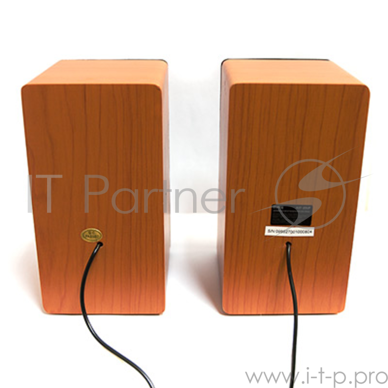 Колонки Dialog AST-20UP WALNUT - акустические колонки 2.0, 6W RMS, ореховые, питание от USB