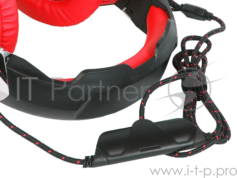 Гарнитура Dialog Gan-Kata HGK-34L red (подсветка и регулятором громкости)