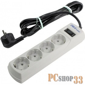 Сетевые фильтры ZIS Сетевой фильтр Pilot mini {4 розетки, с заземлением} 3 м