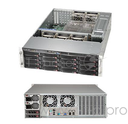 Сервер E5-2637V4 2X16GB 16X2TB CSE-836BE1C-R1K03B SUPERMICRO