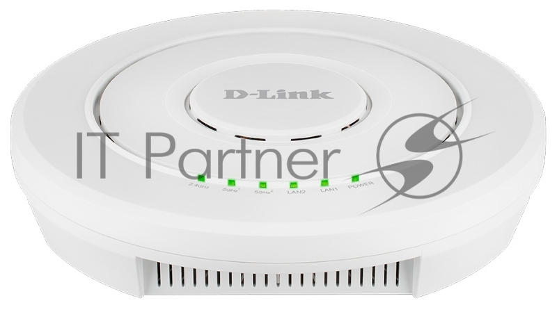 Точка доступа D-Link DWL-7620AP/RU/A1A Беспроводная двухдиапазонная унифицированная точка доступа AC2200 Wave 2 с тремя радиомодулями, поддержкой MU-M