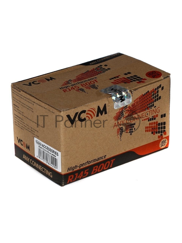 Колпачок пластиковый для вилки RJ-45, белый VCOM <VNA2204-W> 100шт