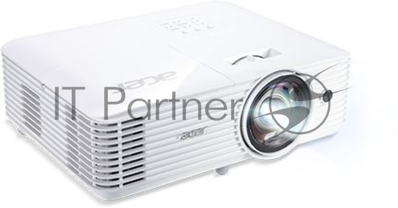 Acer projector S1386WHn, DLP 3D, WXGA, 3600lm, 20000/1, HDMI, RJ45, short throw 0.5, 2.7kg, EURO EME