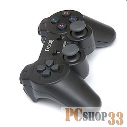 Беспроводной геймпад GP-A11RF Dialog Action - RF 2.4G, вибрация, 12 кнопок, USB, черный