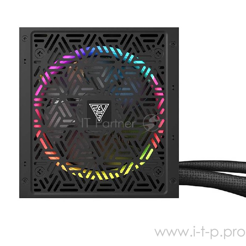 Gamdias KRATOS M1-750B Игровой блок питания чёрный (500 Вт, PCIe-2шт, ATX v2.2, RGB 120mm Fan, 80 Plus BRONZE)