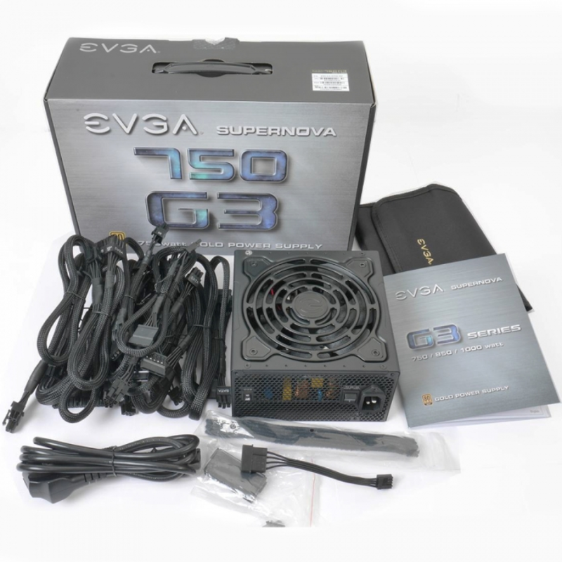 Блок питания Evga SuperNOVA 550 G3 220-G3-0550-Y2 550W, 80 Plus GOLD 550W, Fully Modular, Eco Mode with HDB Fan RTL{4}