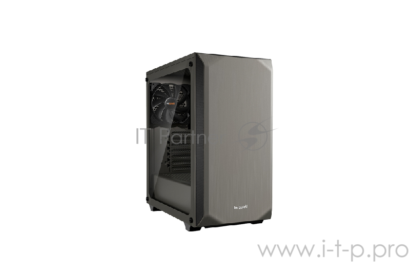 Корпус be quiet! PURE BASE 500 GRAY WINDOW / ATX, tempered glass side panel / 2x Pure Wings 2 140mm / BGW36