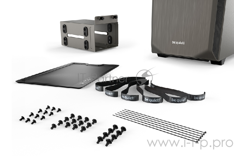 Корпус be quiet! PURE BASE 500 GRAY / ATX / 2x Pure Wings 2 140mm / BG036