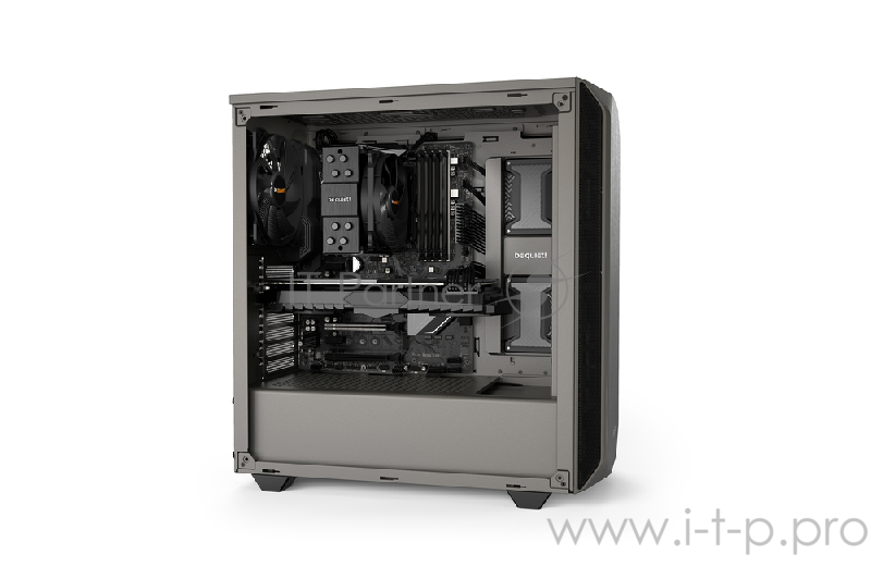 Корпус be quiet! PURE BASE 500 GRAY / ATX / 2x Pure Wings 2 140mm / BG036