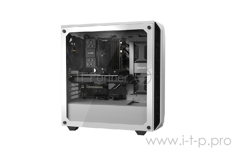 Корпус be quiet! PURE BASE 500 WHITE WINDOW / ATX, tempered glass side panel / 2x Pure Wings 2 140mm / BGW35