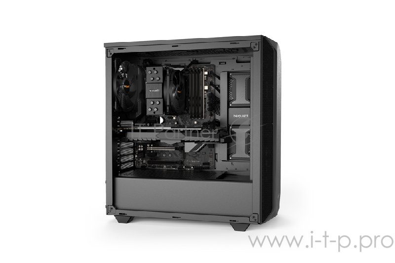 Корпус be quiet! PURE BASE 500 BLACK / ATX / 2x Pure Wings 2 140mm / BG034