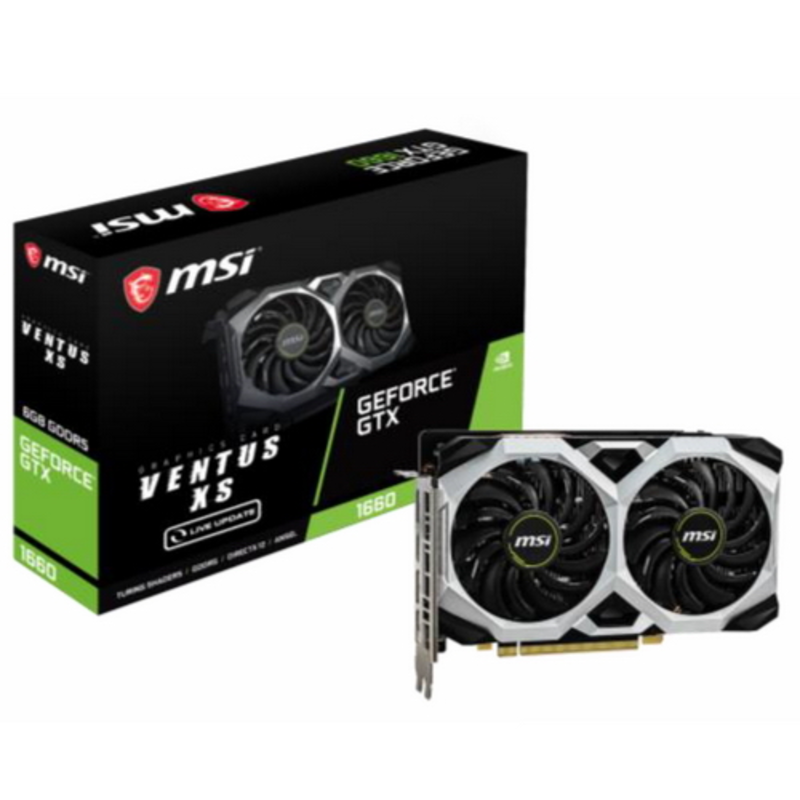 Видеокарта GTX 1660 VENTUS XS 6G OCV1