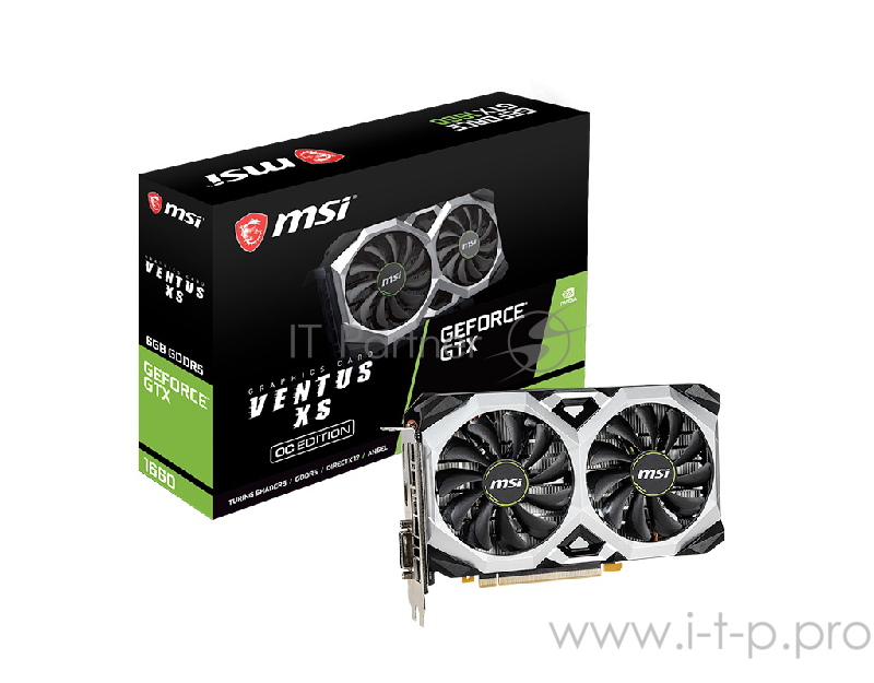 Видеокарта GTX 1660 VENTUS XS 6G OCV1