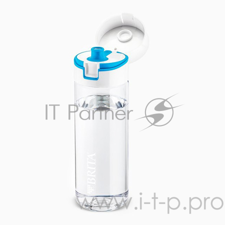 Фильтр-бутылка для воды BRITA Филл энд гоу в комплекте с 4-мя смен. дисками-картриджами, синяя (8)
