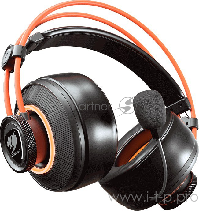 Cougar Immersa Ti игровая гарнитура (40 мм, 100 dB + / - 3 dB, 32 Ом, Jack 3.5 мм, USB)