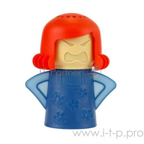 Очиститель микроволновой печи BRADEX «ГРОЗНАЯ МАМА» TK 0229, красный