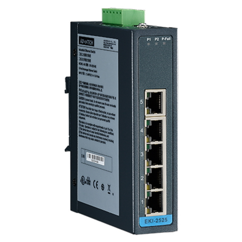 Коммутатор EKI-2525-BE 5-port Unmanaged Ethernet Switch Advantech