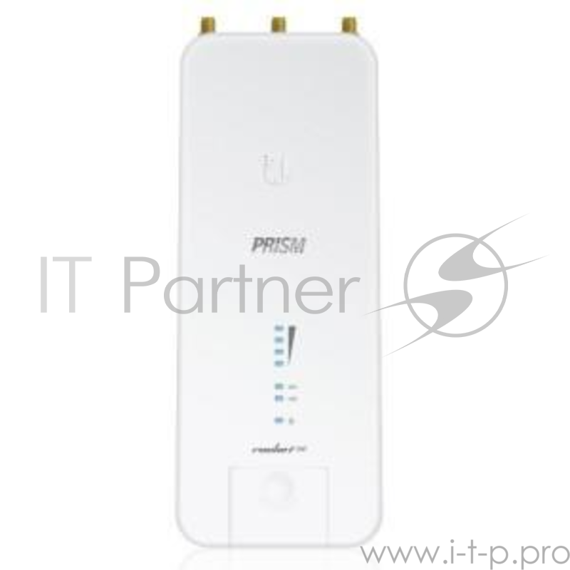 Сетевое оборудование UBIQUITI R2AC Rocket 2AC Prism Радиоустройство 2.4 ГГц, PtP/PtMP, airMAX ac, 2x RP-SMA, фильтры airPrism, GPS Sync