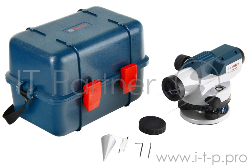 Лазерные дальномеры, уровни, детекторы Bosch GOL 26 D Нивелир оптический ( до100 м, увелич.26x, точн.1,6мм/30мм, объектив 36мм, 1,7кг, кейс) 601068000