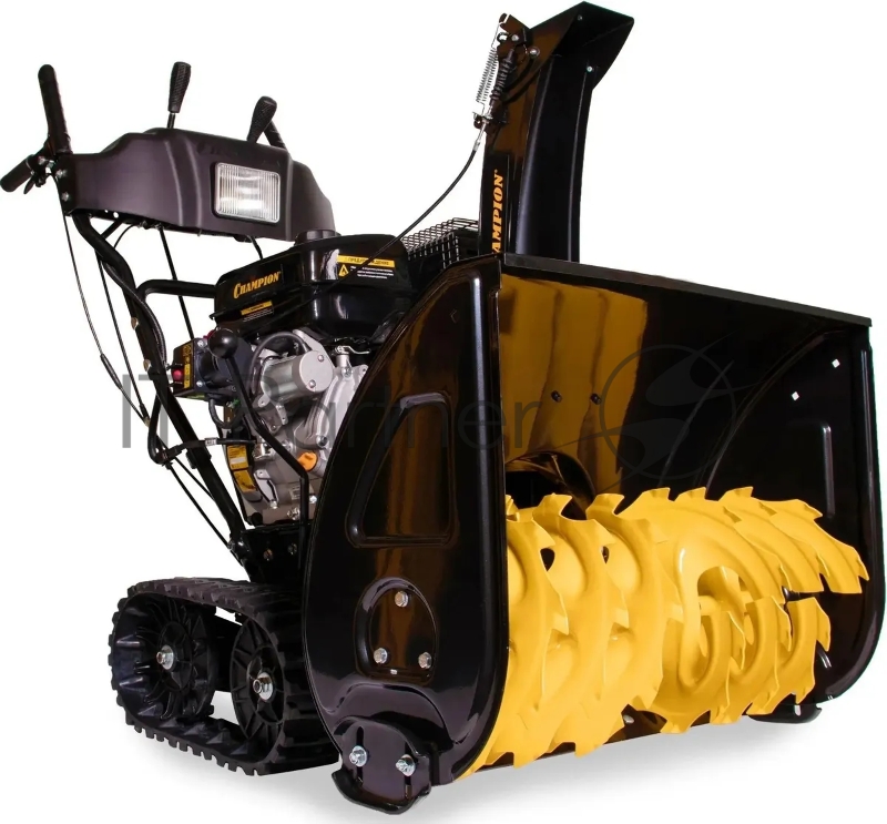 Снегоуборщик CHAMPION STT 1170E бензо 11лс 337см3 шир.захв.70см выс.захв.55см ск.6+2 135кг на гус.