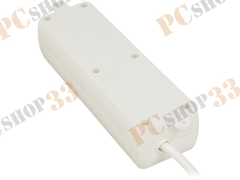 Удлинитель электропитания на 3 розетки Гарнизон EL-NB-G3-W-2, белый (2.0м)