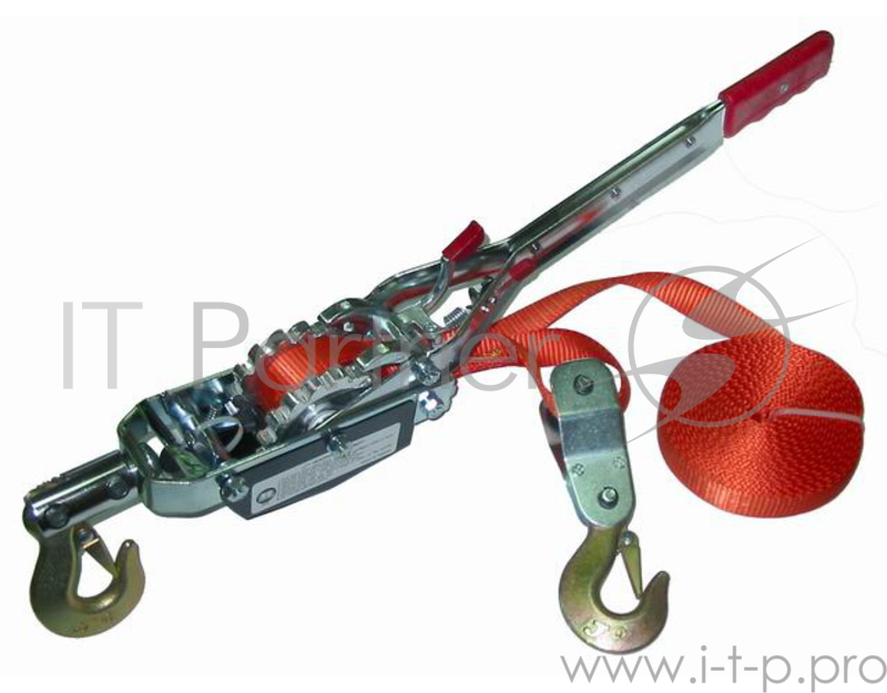 Лебедка SKRAB 26442 НРW-211-6м угловая усиленная лента 2т 6м