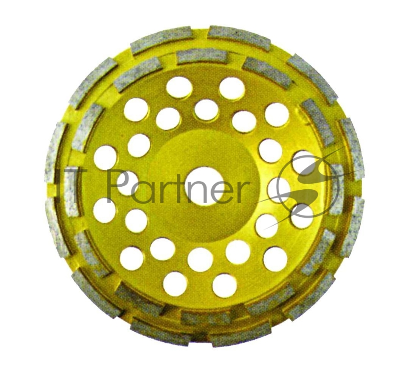 FIT IT Диск алмазный шлифовальный, двойной ряд, 125 мм. 39517