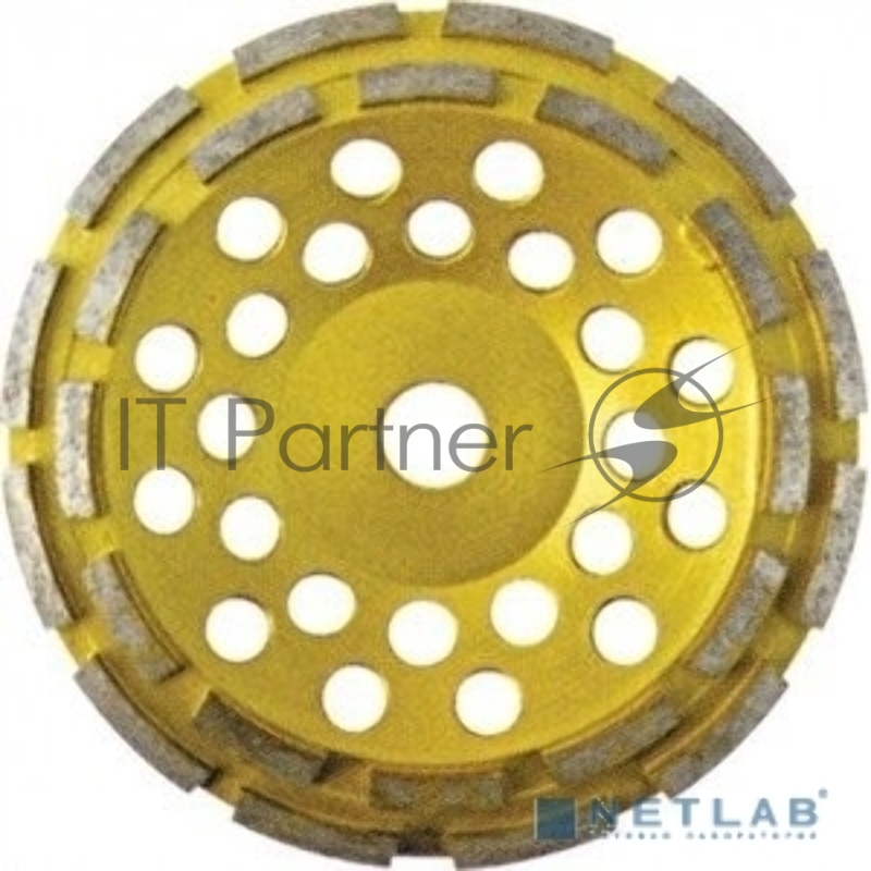 FIT IT Диск алмазный шлифовальный, двойной ряд, 125 мм. 39517