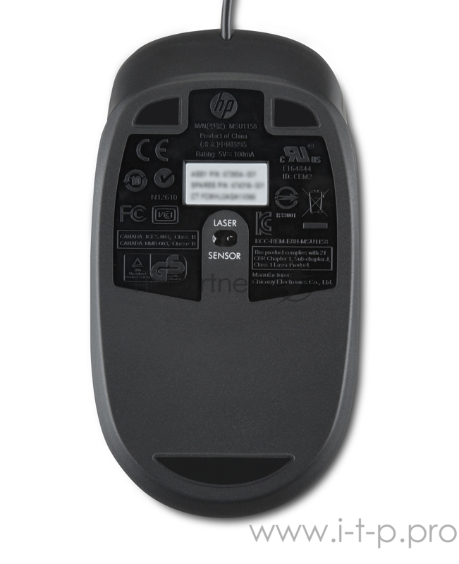 Опция для ноутбука HP QY778AA Mouse USB black