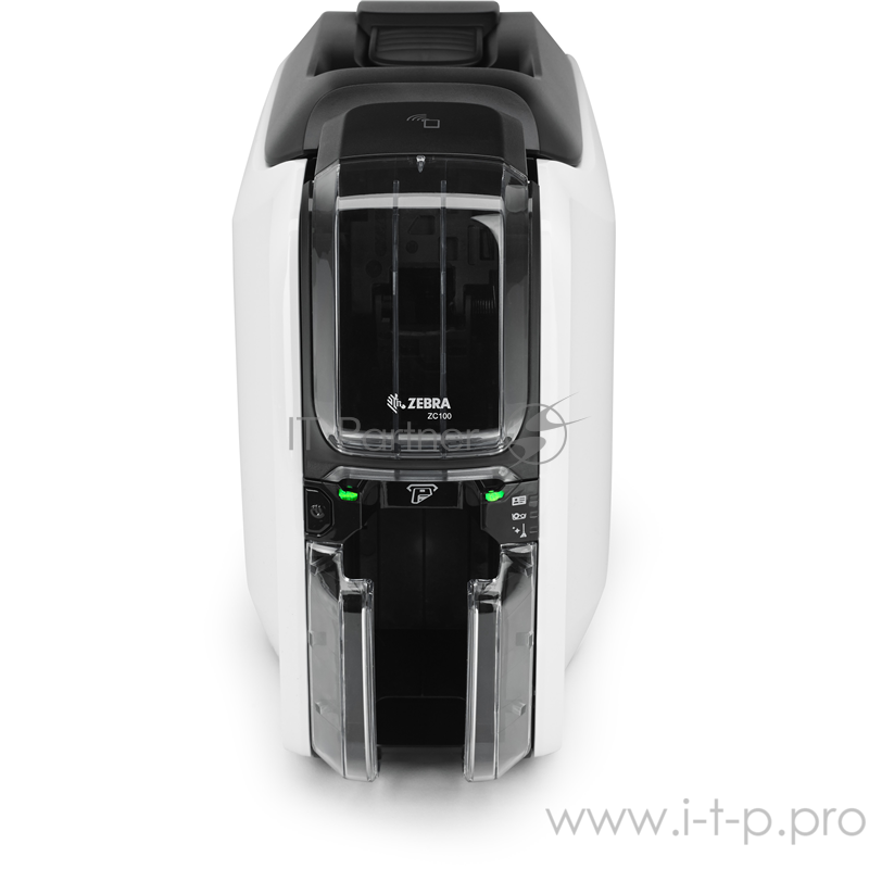 Карточный принтер ZC100 Printer ZC100, Single Sided, UK/EU Cords, USB Only, Windows Driver