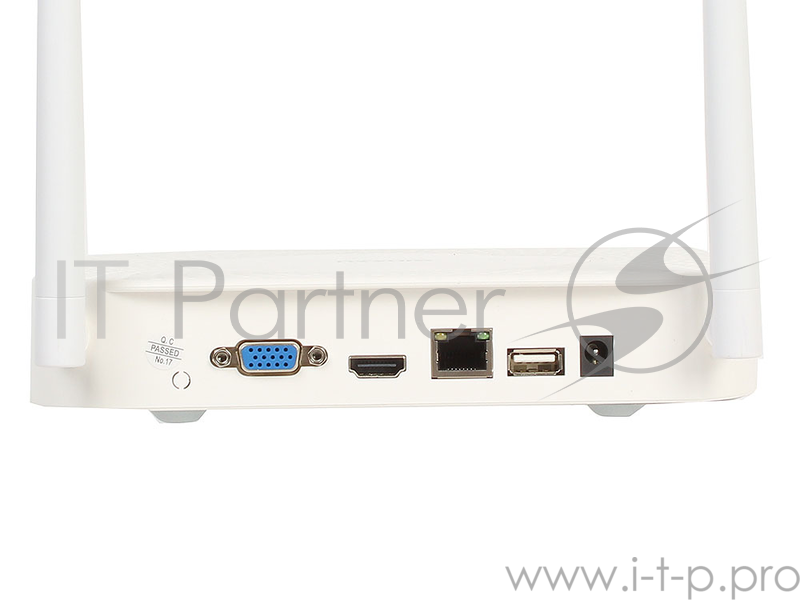 Комплект Видеонаблюдения GINZZU HK-421W WiFi 4ch, 1080P, HDMI, 2улич кам 2.0Mp, IR30м