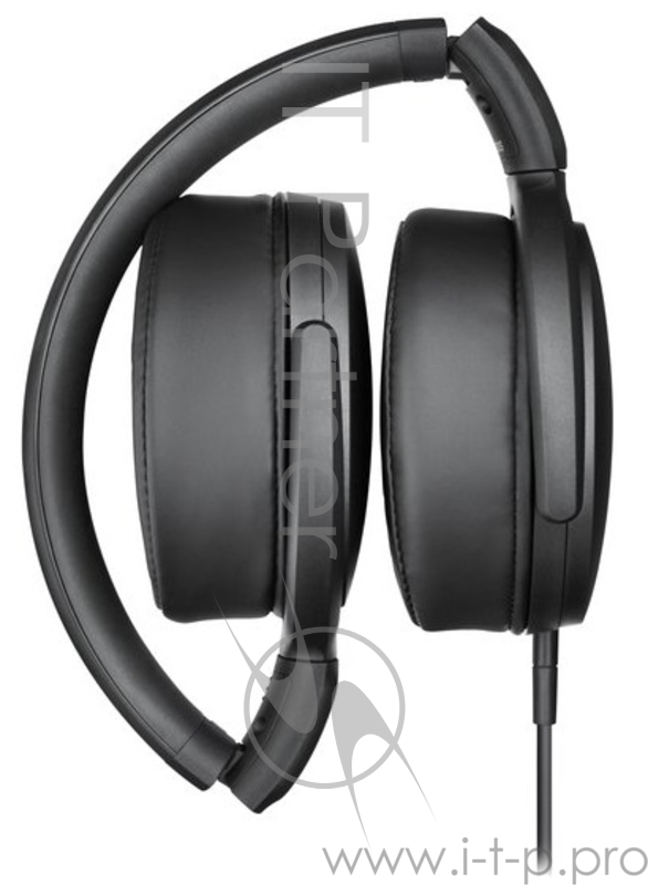 Наушники Sennheiser Наушники Sennheiser/ накладные складные закрытые 18-20000Гц съемный кабель 1,4м, угловой jack 3.5мм, 120дБ, микрофон, черные, 508598