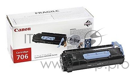 Тонер-картридж Canon 706BK (0264B002) Black черный, 5000 стр., для MF6580PL/6560PL/6550/6540PL
