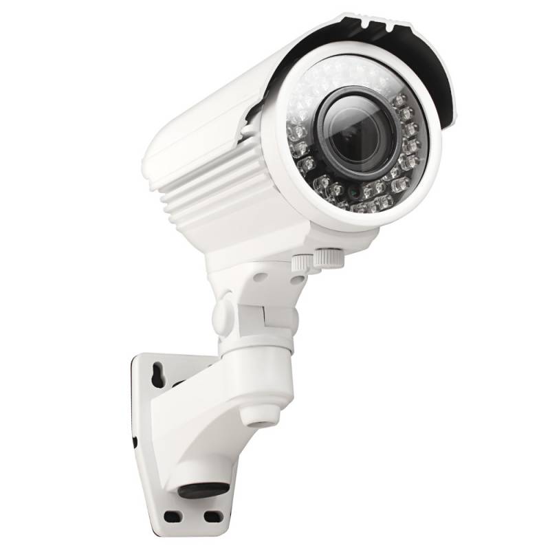 Камера Видеонаблюдения GINZZU HAB-20V1P уличная камера 2 в 1 (AHD, CVBS) вариофокальная 2.0Mp (2.8-12мм, 1/2.7