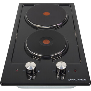 Электрическая панель MAUNFELD EEHE.32.4B • Тип: электрическая 30см• Тип установки: независимая• Управление: фронтальное, переключатели поворотные• 4 ножки-опоры (дают вам возможность выбора - использовать панель как настольную, отдельностоящую или в