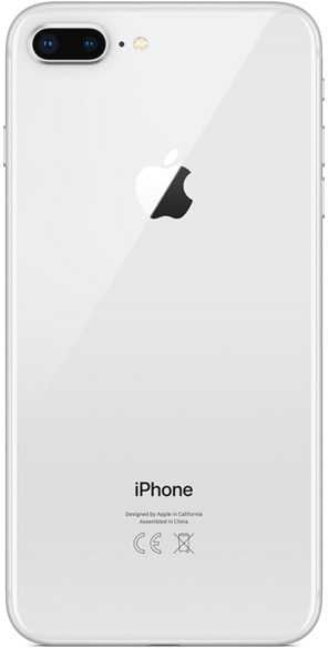 Apple iPhone 8 PLUS 128GB Silver (MX252RU/A)