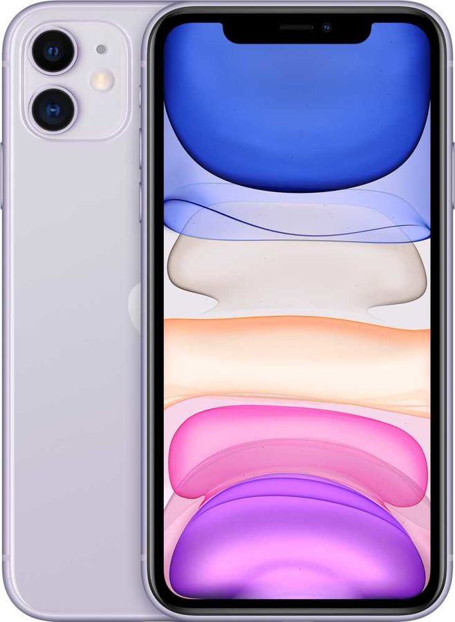 Apple iPhone 11 64GB Purple (MWLX2RU/A)